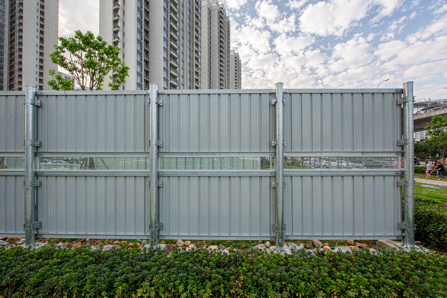 Residential Community Sound Barrier