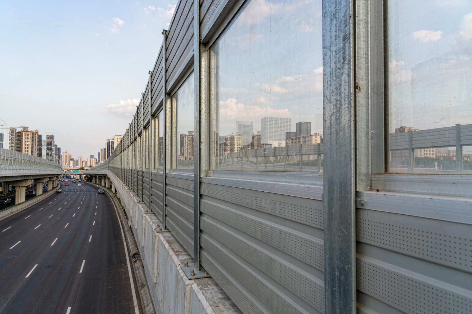 Elevated Bridge Sound Barrier